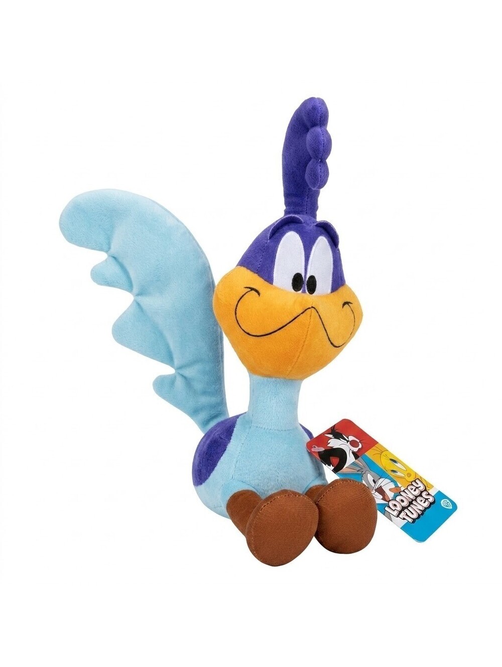 Looney Tunes Road Runner Plush 9" Warner Bros Stuffed Toy NWT New With Tags Acme